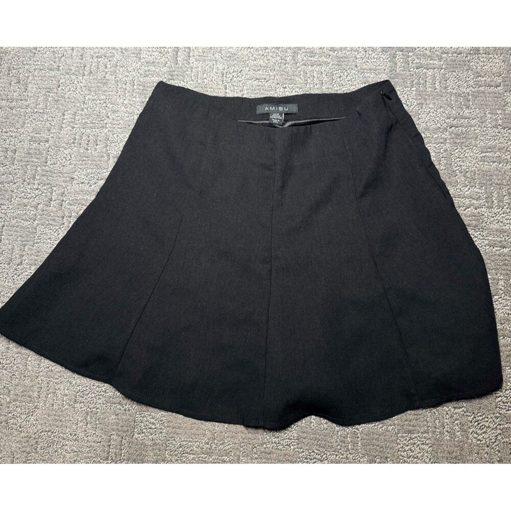 Amisu black mini skirt 8